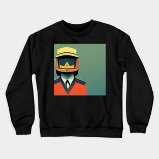 Traffic warden | Comics Style Crewneck Sweatshirt